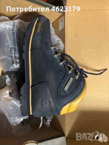 Обувки Timberland Euro Rock Mid тъмно сини 