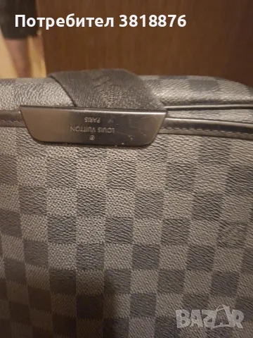 Мъжка чанта Louis Vuitton (Damier Graphite) – тип Messenger
