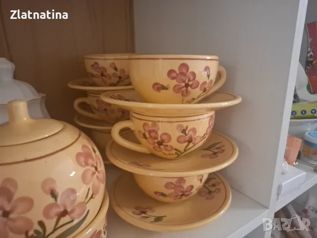 Сервиз за чай -15 части!, снимка 3 - Сервизи - 56716537