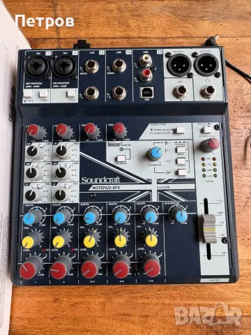 Soundcraft Notepad 8FX смесител, пулт, миксер, снимка 5 - Ресийвъри, усилватели, смесителни пултове - 56682670