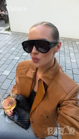 Дамски слънчеви очила Tom Ford — Пълен луксозен комплект