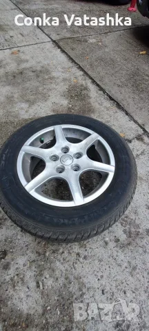 Продавам зимни гуми и алуминиеви джанти за WV Jetta