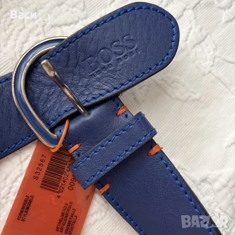 BOSS мъжки колан оригинал, снимка 5 - Колани - 56613586