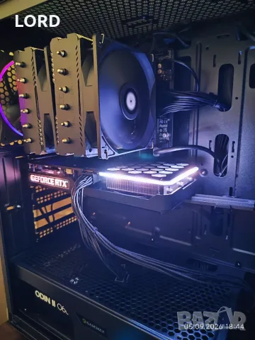 Геймърски Intel Core Ultra 245K, RTX 3060Ti 8GB, RAM 16GB DDR5, SSD 512GB NVME