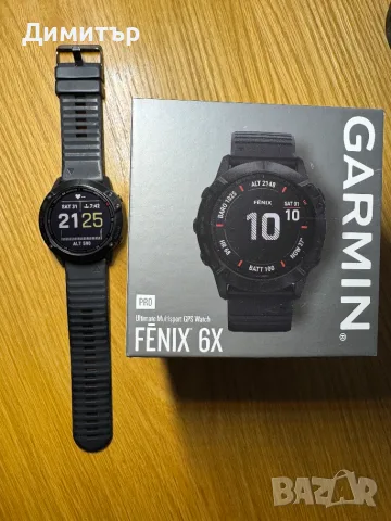 Смарт часовник Garmin Fenix 6X Pro, снимка 4 - Смарт часовници - 56751022