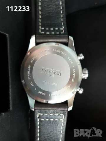 БАРТЕР DAVOSA Aviator FLY BACK Chronograph, снимка 10 - Мъжки - 37795050
