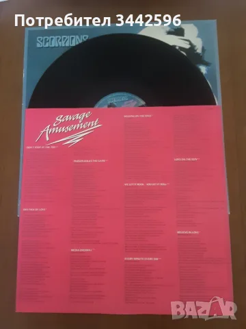 Scorpions savage amusement, снимка 6 - Грамофонни плочи - 56579104