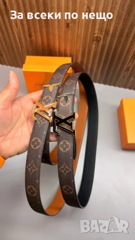 Celine🔝Prada🔝Gucci🔝Louis Vuitton🔝Hermes🔝Cartier Колан Код E316, снимка 9 - Колани - 56585541