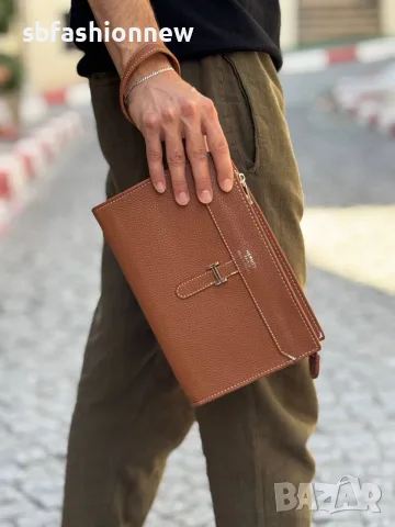 Мъжки клъч Hermes , снимка 5 - Чанти - 56730114