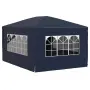 vidaXL Парти шатра, 3х4 м, синя, снимка 5