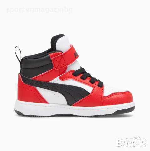 Детски кецове Puma Rebound V6 Mid AC+Inf, снимка 2 - Детски маратонки - 56726936