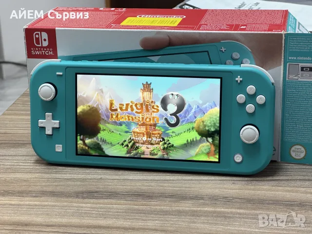 Nintendo Switch Lite с игра
