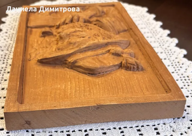 Релефно пано, дърворезба, снимка 6 - Пана - 56646839