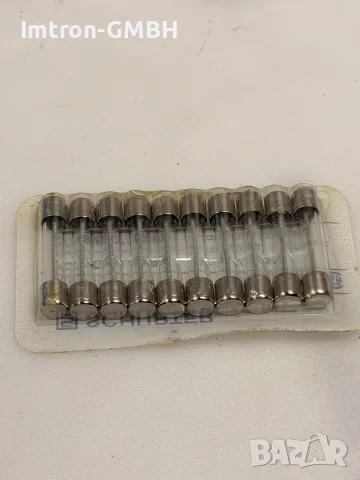 Стъклен предпазител SCHURTER 3 A 250 V Fuse Cartridge, Glass Requires Holder 3AB, 3AG, 1/4" x 1-1/4"