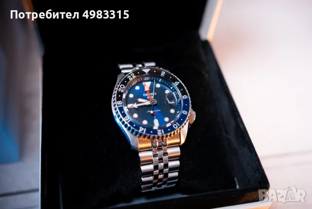 Seiko 5 GMT Automatic, снимка 5 - Мъжки - 56562540