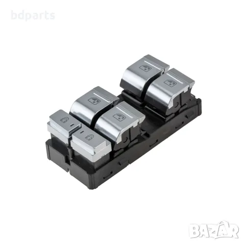 Бутон ключ за ел.стъкла, Audi A6, S6 C8, A7, e-tron, RS6, RS7, Хром
