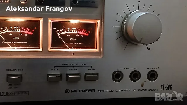 PIONEER CT - 508 STEREO DECK, снимка 4 - Декове - 56573400