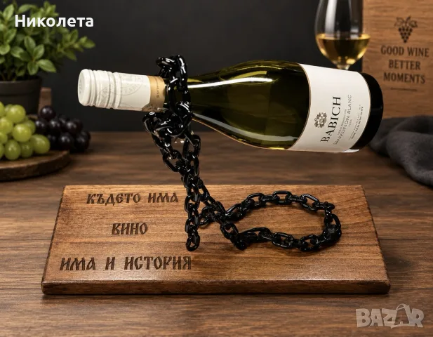 Стойка за бутилка вино