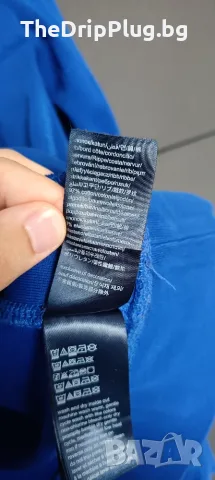 Tommy Hilfiger мъжка блуза размер М синя, снимка 6 - Блузи - 56621809