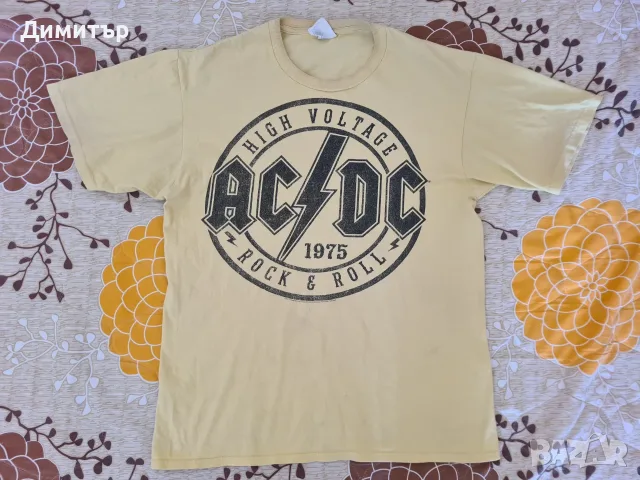 Рок фенска тениска на AC/DC