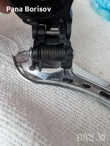 Шосеен Декланшор Shimano 105 Double, снимка 6 - Части за велосипеди - 56556066