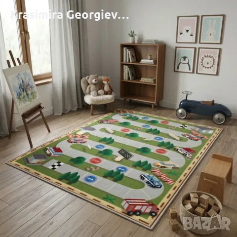 Детски килим за игра 120х160см , снимка 9 - Килими - 56748780