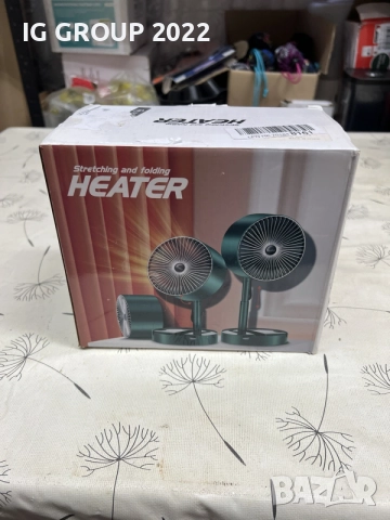 Сгъваем телескопичен вентилаторен отоплител – компактен PTC Heater