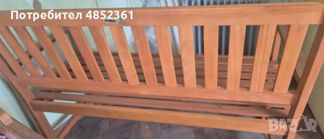 Дървена Пейка марка Wilko, снимка 4 - Градински мебели, декорация  - 56748053