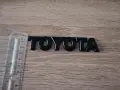 Toyota черен надпис малък шрифт, снимка 5