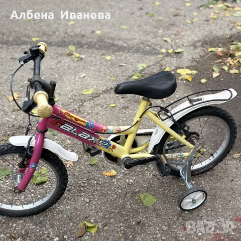 детско колело със спомагателни колелета , снимка 2 - Детски велосипеди, триколки и коли - 56681399