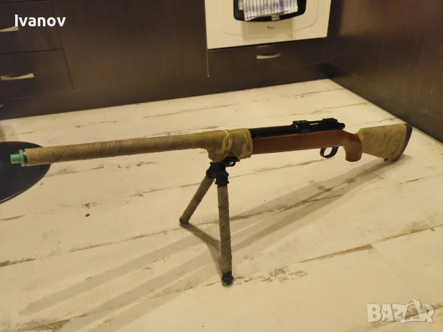 снайпер и пистолет Airsoft
