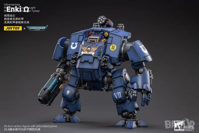 JoyToy Warhammer 40K Ultramarines Redemptor Dreadnought Tyleas, снимка 3 - Колекции - 56584576