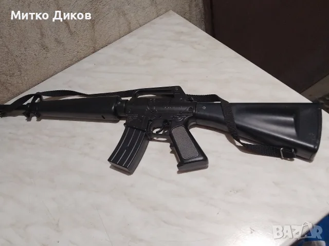     капсова пушка с капси от карабина тип М-16  Gonher M-118 маркова испанска нова  325х180х33 мм но