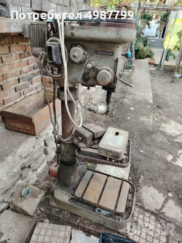 Колонна бормашина БК-20, снимка 2 - Бормашини - 56625298