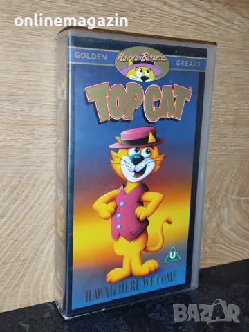 Рядка видеокасета TOP CAT 1961 VHS