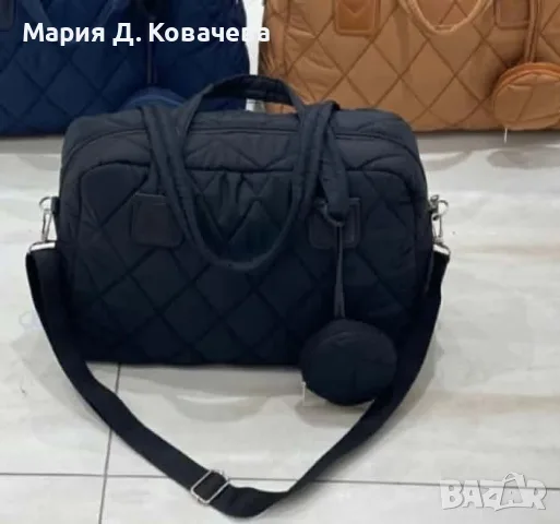 Дамска черна цанта, снимка 3 - Чанти - 56615211