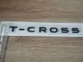 черен надпис Volkswagen T-Cross, снимка 4