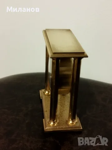 Стар механичен будилник, настолен часовник, снимка 5 - Колекции - 56605472