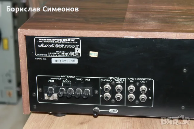 MARANTZ SR-2000R, снимка 9 - Ресийвъри, усилватели, смесителни пултове - 56599647