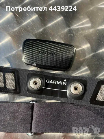 Garmin HRM-Dual пулсомер с колан – работещ, със забележки