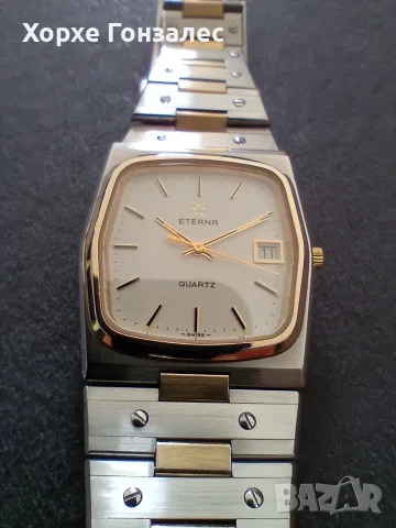 Eterna Royal Quartz 34mm X 32mm, снимка 2 - Мъжки - 56727953