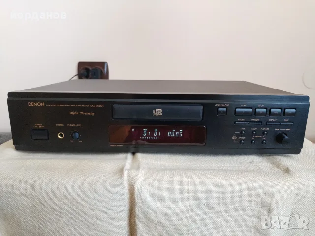Качествен компакт диск плейър DENON dsd 755 ar, снимка 3 - Декове - 56553951