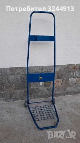 Оригинална сгъваема количка за багаж и товари IKEA Rullebör в син цвят
