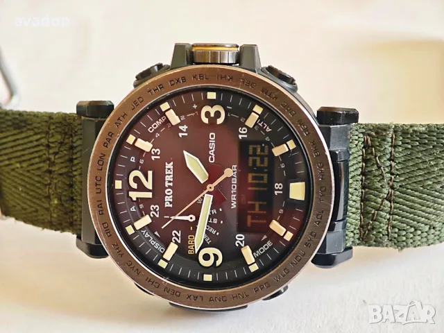 CASIO PRO TREC SOLAR wr100m, снимка 4 - Мъжки - 56611444