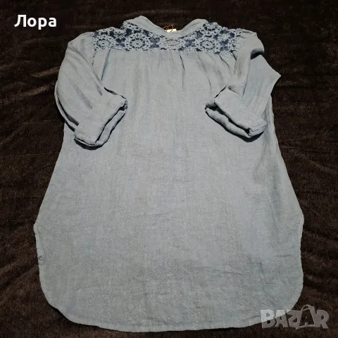 Нова дамска риза 100% лен, снимка 5 - Ризи - 56554770