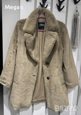 Пухкаво палто ZARA