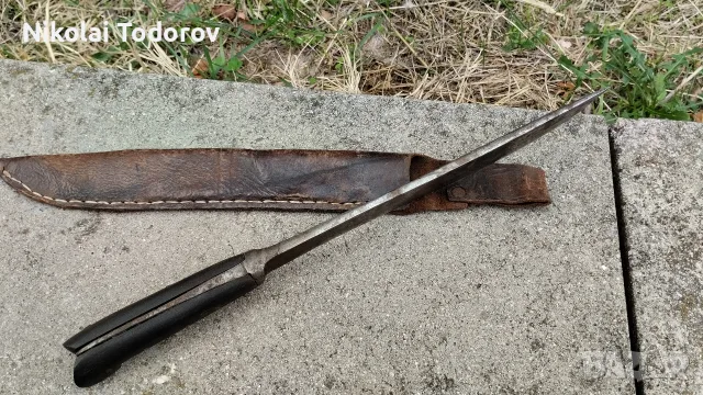 Автентичен нож караколак, снимка 2 - Антикварни и старинни предмети - 56725792