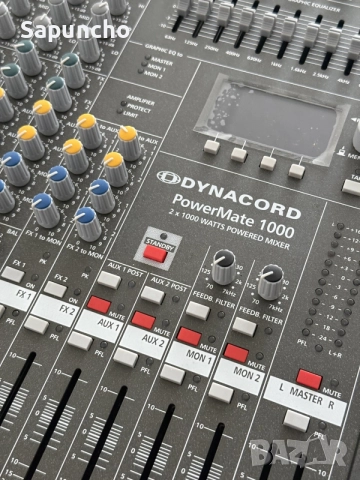 Dynacord power mate 1000, снимка 2 - Ресийвъри, усилватели, смесителни пултове - 56624762