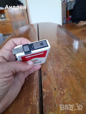Стара табакера,запалка Marlboro, снимка 4 - Други ценни предмети - 56615643