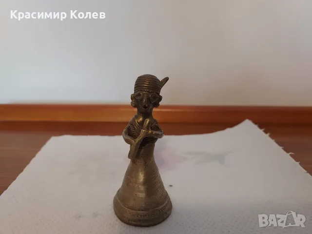 Стари бронзови чанове, камбанки +, снимка 7 - Декорация за дома - 56629893